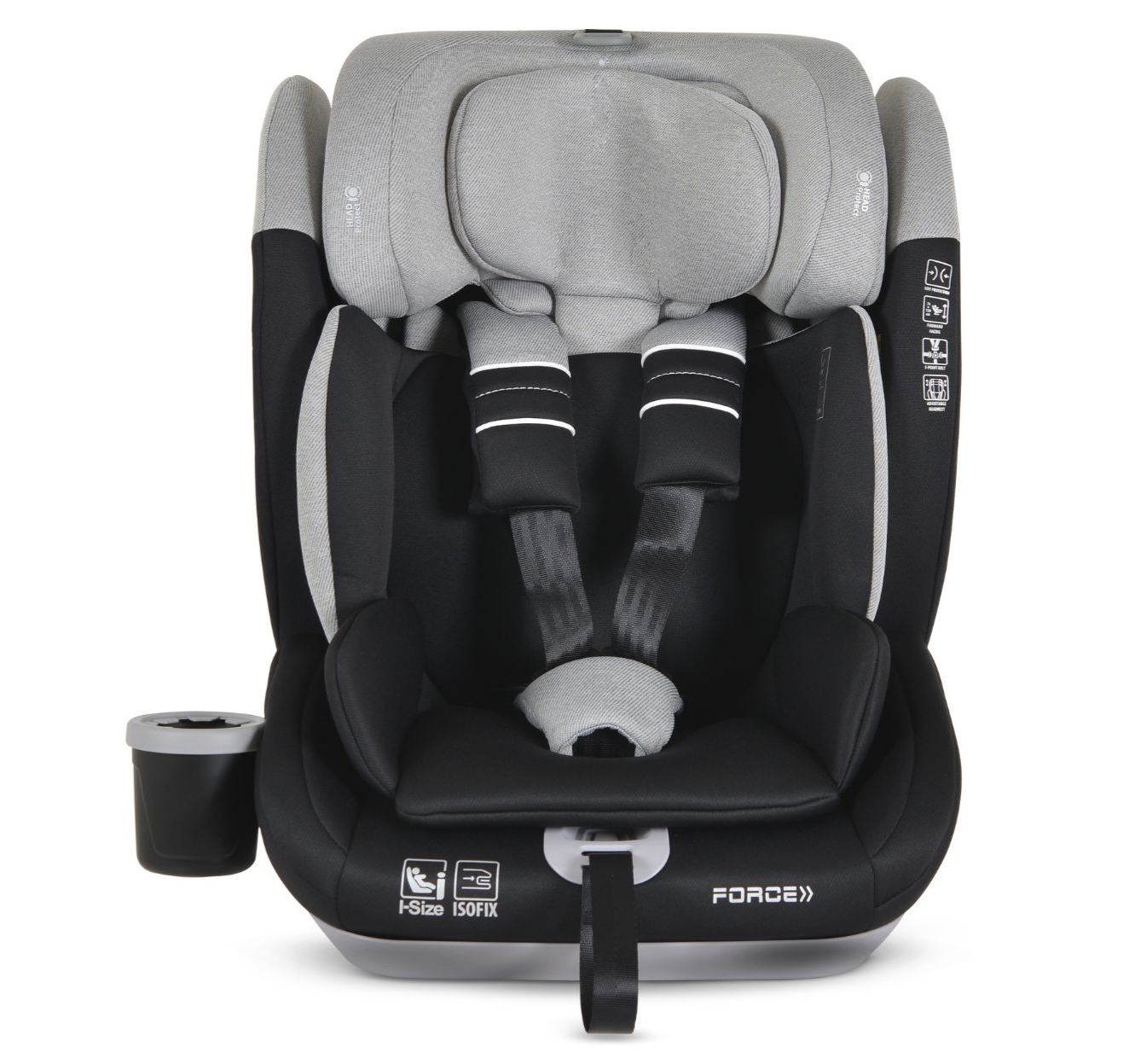 Cangaroo Force i-Size Isofix auto sedište za decu 76-150cm