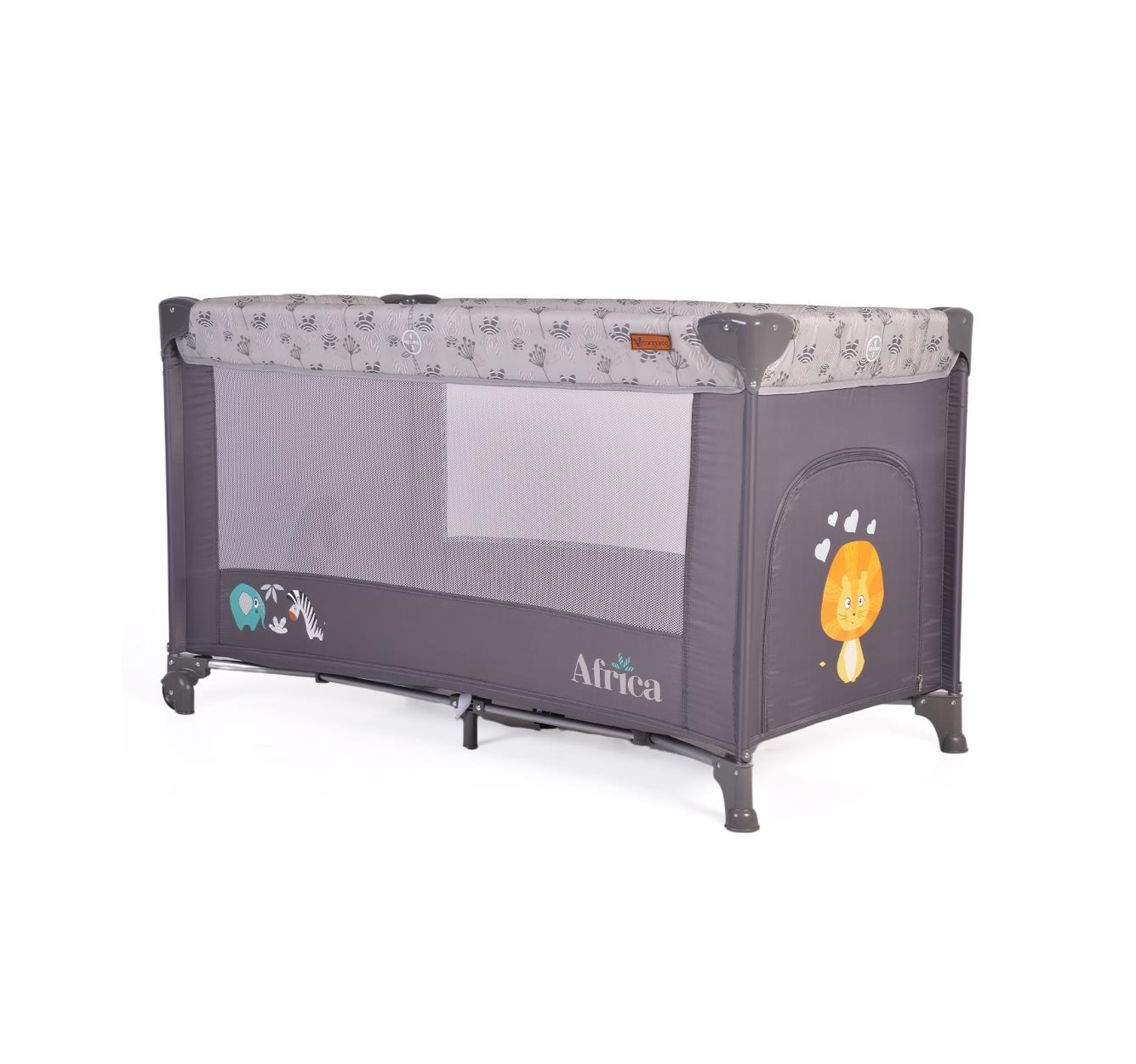 Cangaroo prenosivi krevetac za bebe Africa,1 nivo-Grey