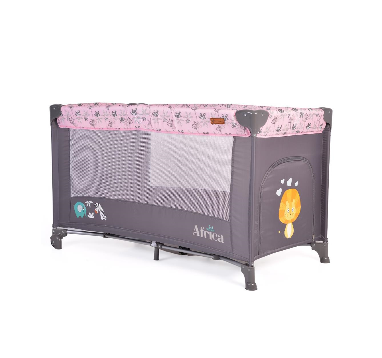 Cangaroo prenosivi krevetac za bebe Africa,1 nivo-Pink