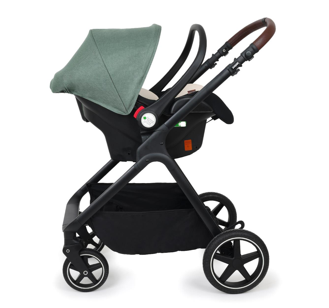 Jungle Lumi Kolica za bebe 3u1 sa i-Size auto sedištem