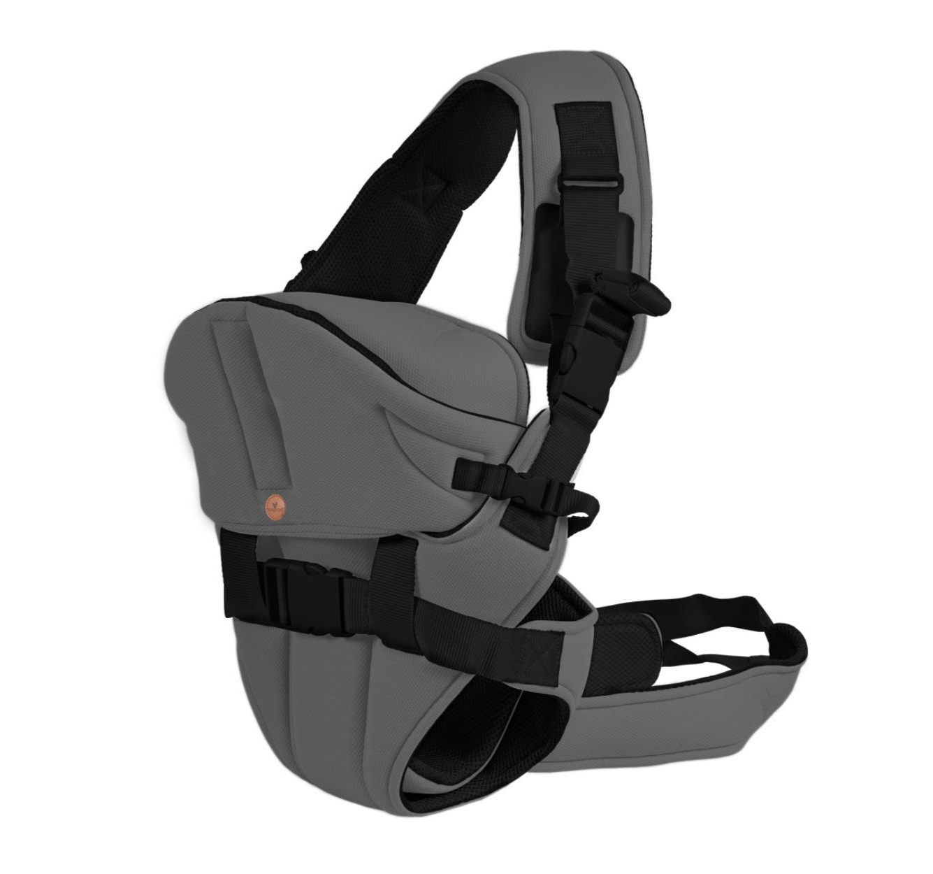 Cangaroo Carry Go kengur nosiljka za bebe-Dark Grey