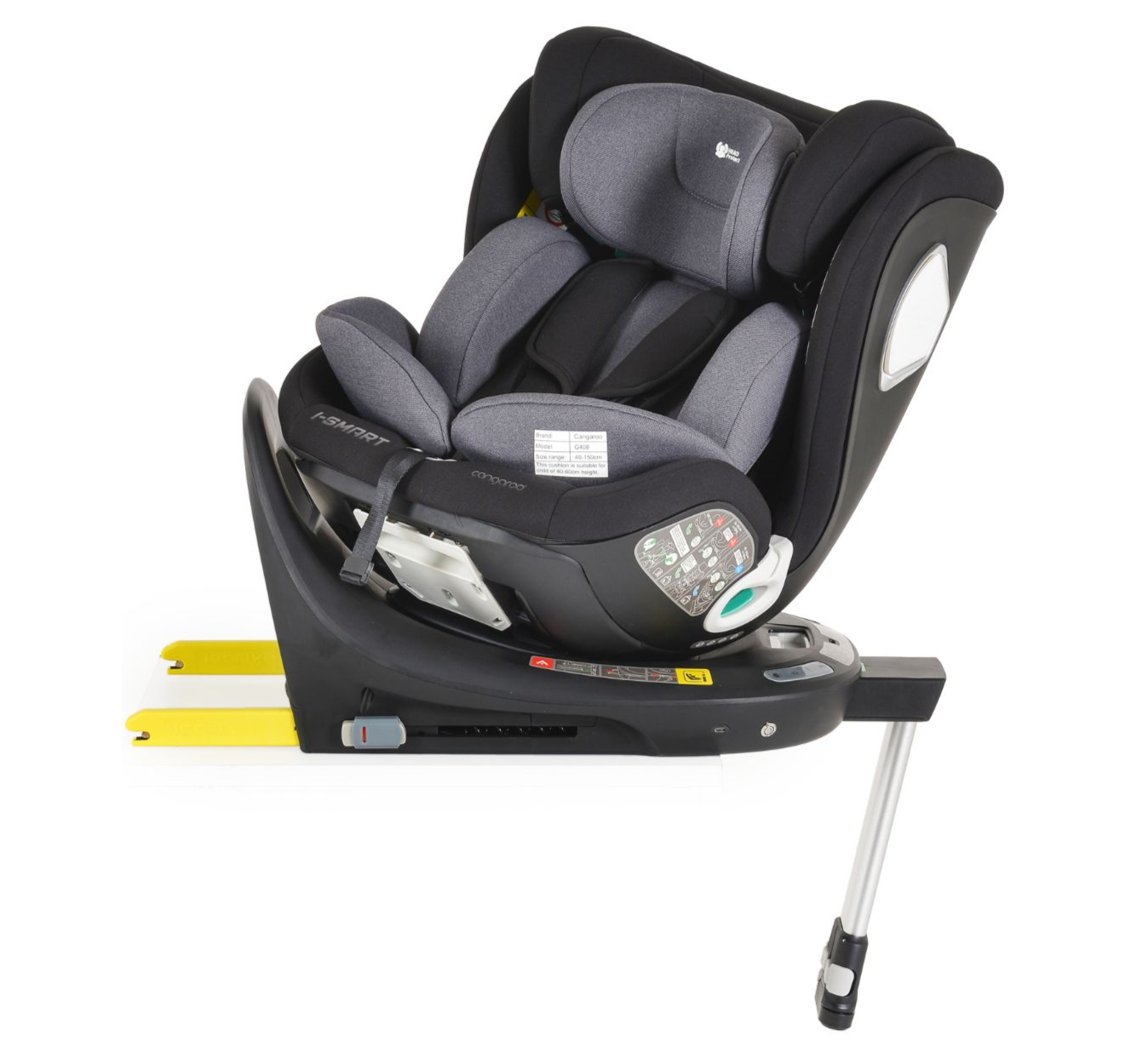 Cangaroo I-Smart Roto 360 i-Size Isofix auto sedište za decu 40-150cm