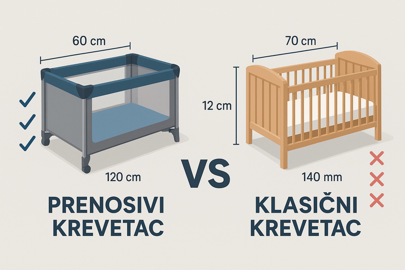 Putni ili drveni krevetac: Koji je bolji za svakodnevni san?